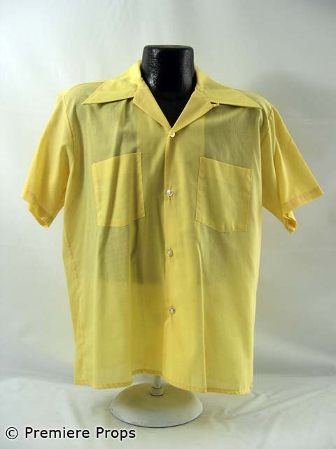 1405 DREAMGIRLS Vintage Yellow Shirt MOVIE COSTUMES