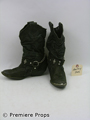 Halloween II Harley David (Angela Trimbur) Boots Movie Props