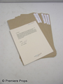 50/50 Pacific General Hospital Letter Movie Props