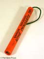 BLUE COLLAR TV Screen Used "Acme" Stick of Dymanite Prop