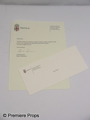 The Beaver Porter (Anton Yelchin) Letter Movie Props