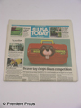 The Beaver USA Today Newspaper Movie Props