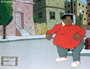 "Fat Albert" Animation Cel Featuring "Fat Albert"