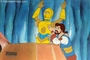 STAR WARS "Droids" Animation Cel Featuring "C-3PO"