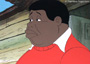 "Fat Albert" Animation Cel Featuring "Fat Albert"