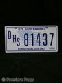 Crossing Over Chris (Sean Penn) License Plate Movie Props