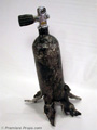THE CAVE- Exploded Scuba Air Tank-Movie Props