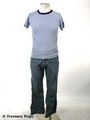 Dangerous Lives Francis Doyle (Emile Hirsch) Blue Movie Costumes