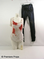 Dark Days Stella (Kiele Sanchez) Bloody Movie Costumes