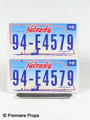 John Crowley (Brendan Fraser) Nebraska Plates Movie Props