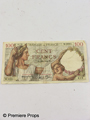 Inglourious Basterds Cent Francs Money Movie Props