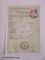 In the Land Lejla (Vanessa Glodjo) Certificate Movie Props