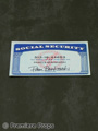 Killshot Carmen (Diane Lane) Social Security Movie Props