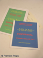 Limitless Eddie (Bradley Cooper) Paperwork Movie Props