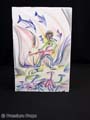 OVER HER DEAD BODY Jimi Hendrix Drawing MOVIE PROPS