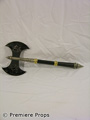Outlander Gold Steel Axe Movie Props