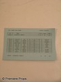 Wallflower Charlie (Logan Lerman) Schedule Movie Props