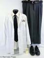 RESIDENT EVIL Umbrella Doctor's Lab Uniform MOVIE COSTUMES
