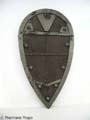 ROBIN HOOD:PRINCE OF THIEVES DISTRESSED SHIELD MOVIE PROPS!