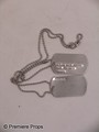 Seeking a Friend Speck (Derek Luke) Dog Tags Movie Props