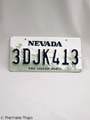 TREMORS 3 Jack (Shawn Christian) Hero License Plate MOVIE PROPS