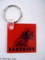 TREMORS 3  Red “Graboid” Key Chain MOVIE PROPS