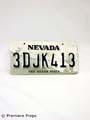 Tremors 3 Burt (Michael Gross) Hero License Plate Movie Props