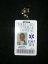 Young Adult Sandra (Collette Wolfe) Badge Movie Props