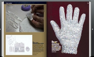 Michael Jackson Victory Tour Glove exact replica ….. - $329.99