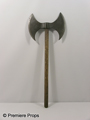 Outlander Double Sided Battle Axe Movie Props