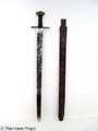 ROBIN HOOD:PRINCE OF THIEVES BATTLE TORN METAL SWORD MOVIE PROPS