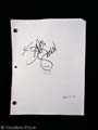 SLITHER- Autographed Script Movie Memorabilia