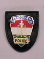 Hungarian Police Man's Police Belt Badge